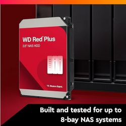 WD Red Plus 4TB 3.5" NAS Internal Hard Drive 